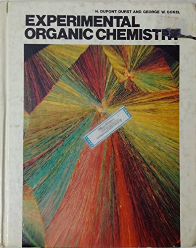 9780070183933: Experimental Organic Chemistry