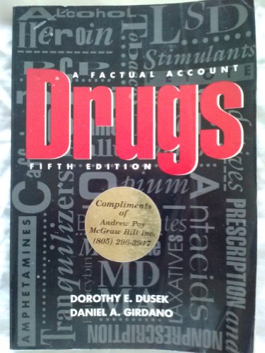 9780070183964: Drugs, a Factual Account