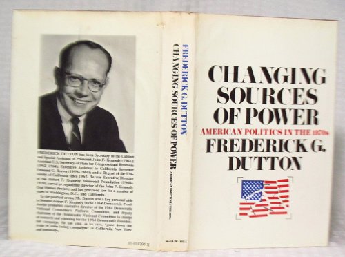 9780070183971: Changing sources of power: American politics in the 1970s