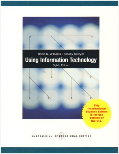 Stock image for Using Information Technology for sale by ThriftBooks-Atlanta