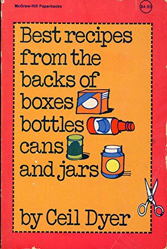 Stock image for Best Recipes from the Backs of Boxes, Bottles, Cans, and Jars for sale by Wonder Book