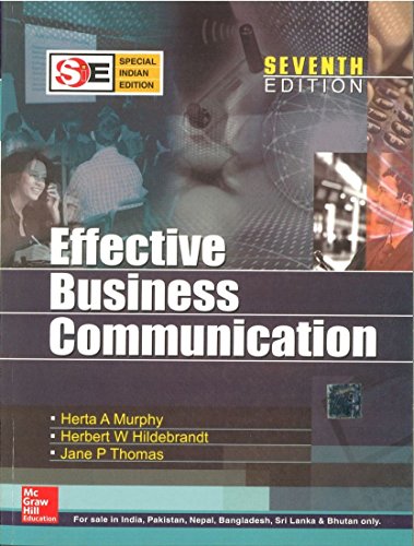 9780070187757: Effective Business Communication (sie)