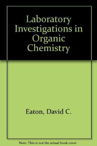 9780070188556: Laboratory Investigations in Organic Chemistry