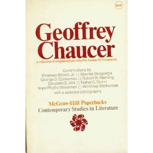 9780070189683: Geoffrey Chaucer : A Collection of Original Articles (Contemporary studies in literature)