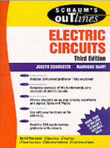 Beispielbild fr Schaum's Outline of Electric Circuits zum Verkauf von Wonder Book