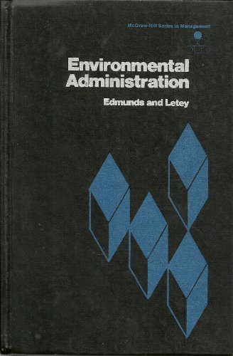 Stock image for Environmental administration (McGraw-Hill series in population biology) for sale by HPB-Red