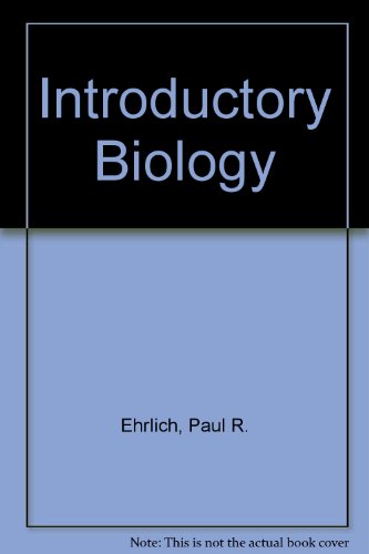 Imagen de archivo de Introductory Biology a la venta por Better World Books