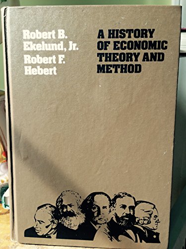 9780070191433: A History of Economic Theory and Method