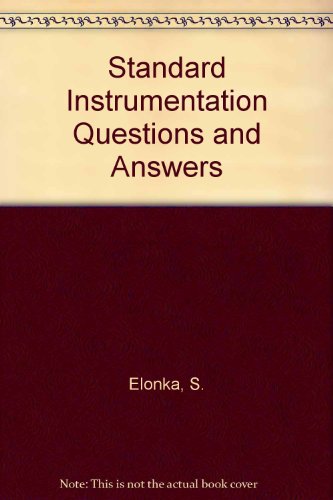 Imagen de archivo de Standard Instrumentation Questions and Answers a la venta por Better World Books