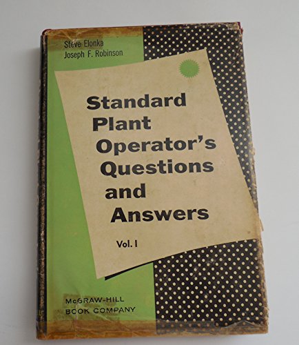 9780070192928: Standard Plant Operator's Questions and Answers