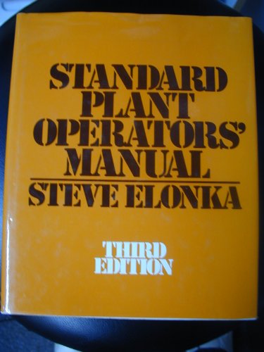 Stock image for Standard Plant Operators' Manual for sale by HPB-Red