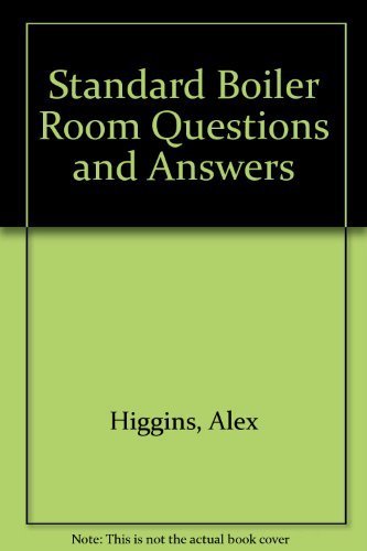 Stock image for Standard Boiler Room Questions and Answers for sale by Better World Books