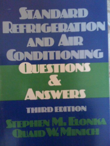 Beispielbild fr Standard Refrigeration and Air Conditioning Questions Answers zum Verkauf von BombBooks