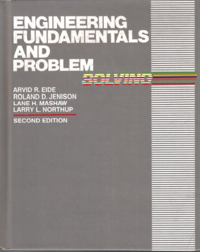 9780070193185: Engineering Fundamentals and Problem Solving