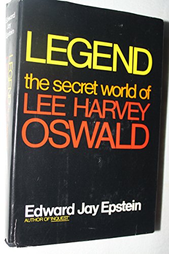 Imagen de archivo de Legend: The Secret World of Lee Harvey Oswald a la venta por ThriftBooks-Atlanta