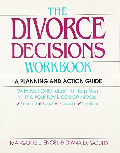 Beispielbild fr Divorce Decisions Workbook: A Planning and Action Guide to the Practical Side of Divorce zum Verkauf von ThriftBooks-Dallas