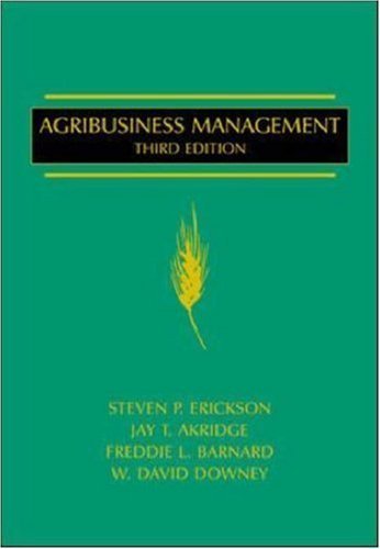 Stock image for Agribusiness Management for sale by BookHolders