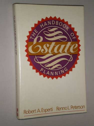 Beispielbild fr The Handbook of Estate Planning zum Verkauf von Wonder Book