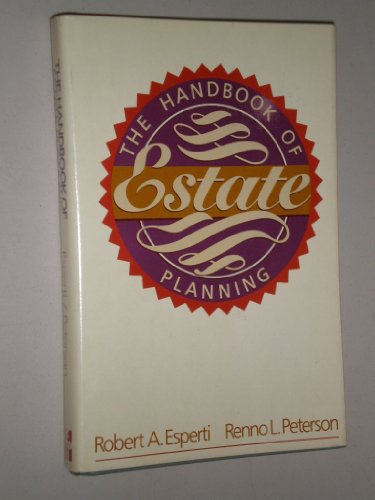 Stock image for The Handbook of Estate Planning for sale by Wonder Book