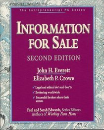 Beispielbild fr Information for Sale. Second (2nd) Edition. zum Verkauf von Eryops Books