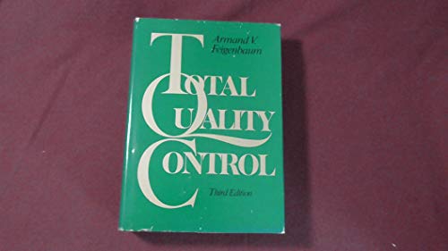 Stock image for Total Quality Control for sale by Goodwill Books