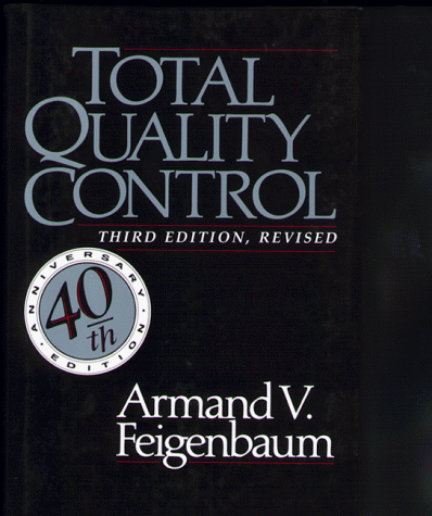 Imagen de archivo de Total Quality Control, Revised (Fortieth Anniversary Edition) a la venta por GoldBooks