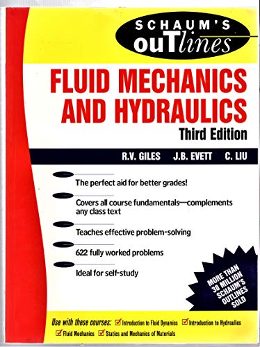 Beispielbild fr Schaum's Outline of Fluid Mechanics and Hydraulics (Schaum's) zum Verkauf von BooksRun