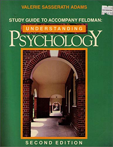 Stock image for McGraw Hill Study Guide to Acoompany Feldman Understanding Psychology Paperback Book - (Valerie Sasserath Adams) for sale by Better World Books