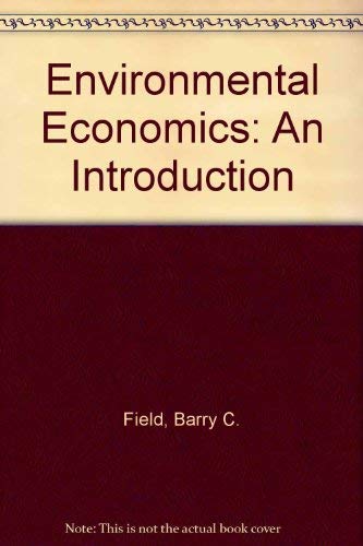 9780070207974: Environmental Economics: An Introduction