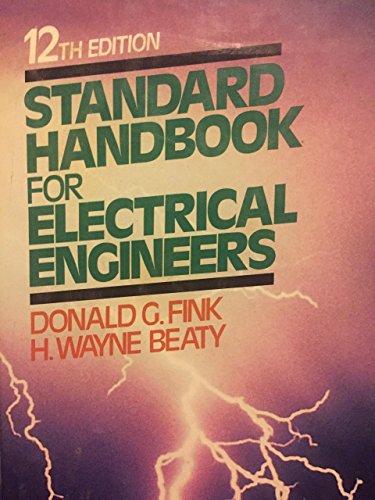 9780070209756: Standard Handbook for Electrical Engineers