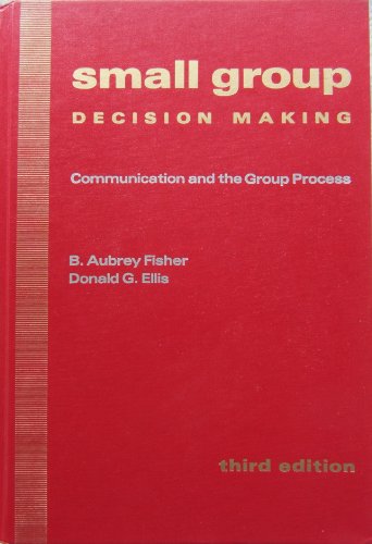 Stock image for Small Group Decision Making for sale by Better World Books