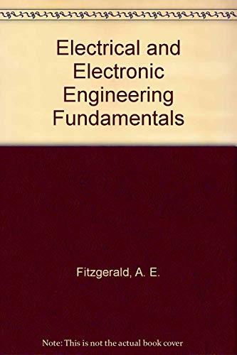 Stock image for Electrical and Electronic Engineering Fundamentals for sale by HPB-Red