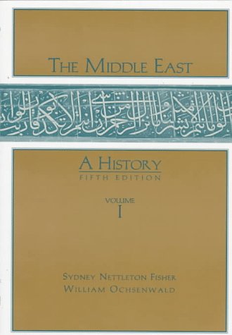 Imagen de archivo de The Middle East: A History, Vol. 1, Fifth Edition a la venta por Wonder Book