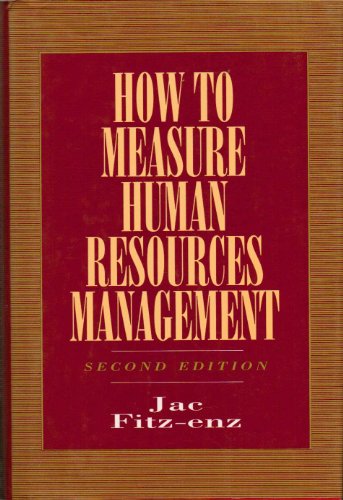 9780070212596: How To Measure Human Resource Management (McGraw-Hill Training Series)