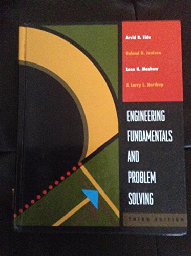 Imagen de archivo de Engineering Fundamentals and Problem Solving a la venta por Bayside Books