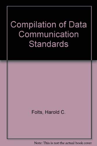 Stock image for Compilation of Data Communication Standards for sale by GuthrieBooks