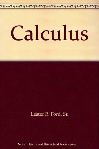 9780070215009: Calculus