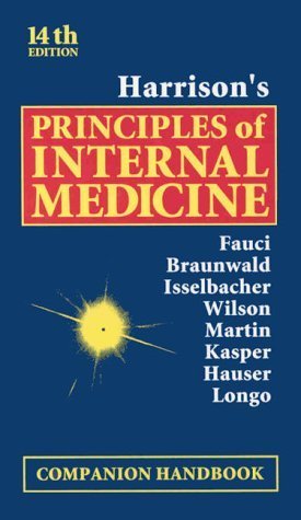 Imagen de archivo de Harrison's Principles of Internal Medicine : Companion Handbook a la venta por Better World Books