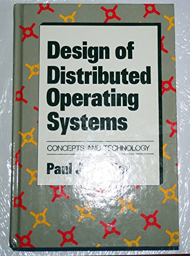 Stock image for Design of Distributed Operating Systems for sale by Bingo Used Books
