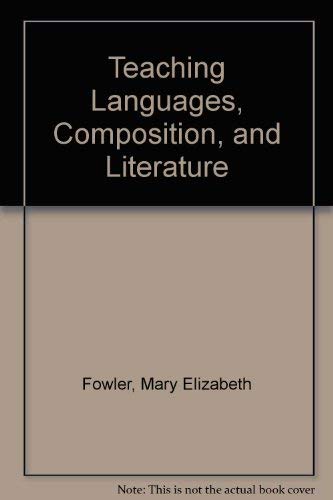 Imagen de archivo de Teaching Language, Composition, and Literature a la venta por Better World Books