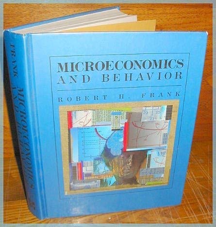 Beispielbild fr Microeconomics and Behavior zum Verkauf von Better World Books: West