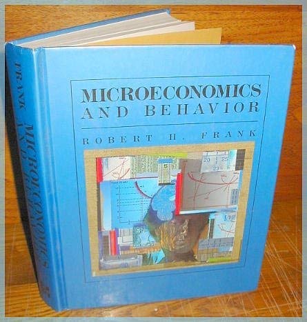 9780070218703: Microeconomics and Behavior