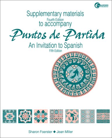 Stock image for Supplementary Materials t/a Puntos de Partida: An Invitation to Spanish 5/e for sale by HPB-Red