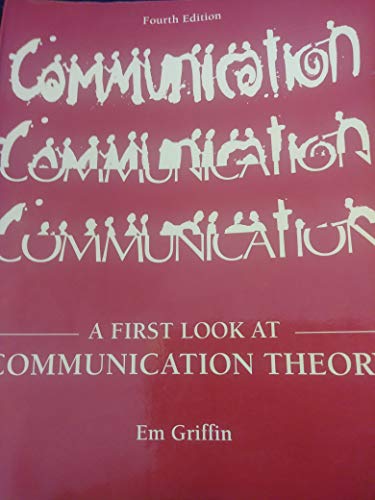 Stock image for A First Look at Communication Theory for sale by Decluttr