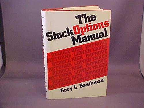 Stock image for The Stock Options Manual for sale by Bingo Used Books