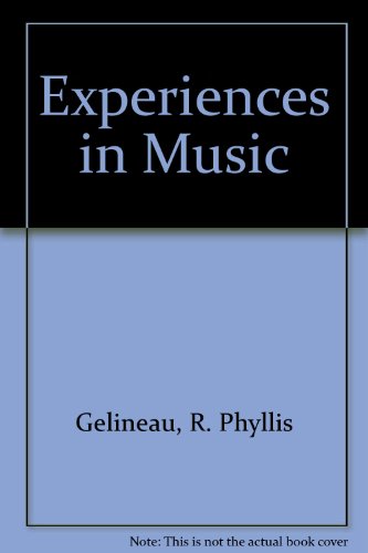 Stock image for Experiences in music for sale by West Coast Bookseller