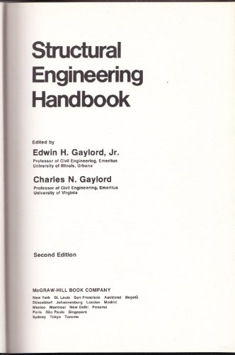 9780070231238: Structural Engineering Handbook