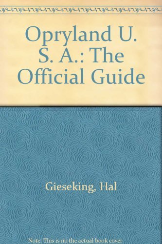 Beispielbild fr Opryland USA : The Official Guidebook. zum Verkauf von Sara Armstrong - Books