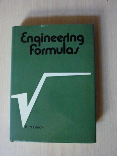 Beispielbild fr Engineering Formulas zum Verkauf von BookDepart