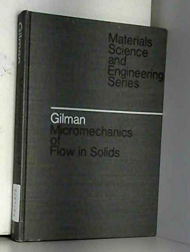 9780070232273: Micromechanics of Flow in Solids